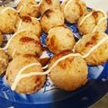 れらるり's cooksnap of when they made 子供が喜ぶ♪たこ焼き風な焼きおにぎり.
