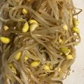 クックOQI6U0☆'s cooksnap of when they made 簡単美味♪レンジで1分！モヤシナムル.