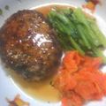 ガチャ＊'s cooksnap of when they made フンワリ　キャベツハンバーグ.