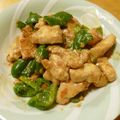 らっち☆☆☆'s cooksnap of when they made ガーリック醤油チキンマヨピーマン.