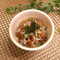toraちゃん♪'s cooksnap of when they made 日本茶にこだわる納豆茶漬け　柚子胡椒風味.