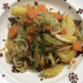 クックXFX63H☆'s cooksnap of when they made モヤシじゃがいもの野菜炒め！焼きそば風♪.