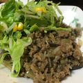 フロイラインめぐ's cooksnap of when they made ガパオ風♡ひき肉と春雨のバジル炒めご飯.