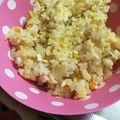 mmmm123's cooksnap of when they made 食欲up♪「梅しらすパラパラ炒飯」.