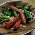 Ｍatu☆Music's cooksnap of when they made ブロッコリーと蓮根のあっさり炒め.
