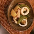2nensei's cooksnap of when they made 簡単家庭料理✨じゃがいもとイカの煮物.