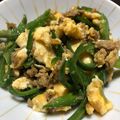 yurippii's cooksnap of when they made ピーマン☆ツナ☆卵でカレー炒め♪.