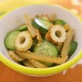 mmameco's cooksnap of when they made きゅうりのごま油あえ.