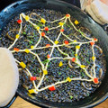 GJ☆KITCHEN's cooksnap of when they made ハロウィン☆簡単本格イカ墨パエリア.