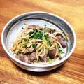 kana▽・x・▽'s cooksnap of when they made 簡単！サッパリ。砂肝の味ぽん炒めっ.