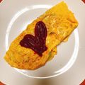 p♡angel's cooksnap of when they made キャベツと玉ねぎとチーズのオムレツ.