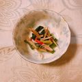 yesmama's cooksnap of when they made ほうれん草・牛蒡とカニ蒲鉾のごまあえ♪.
