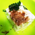 ユーロン's cooksnap of when they made 生姜.おかか.大葉をのせた冷奴☆.