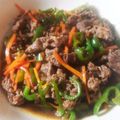 オアシス☆彡's cooksnap of when they made お弁当に！切り落とし牛肉のシンプル炒め.