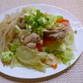 horseland's cooksnap of when they made 簡単。蒸し料理。鶏胸肉とキャベツ.
