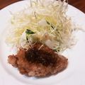 ナチュキチ♪'s cooksnap of when they made 胸肉で節約☆カリッとチキンの旨辛ネギだれ.