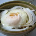 ピンクのたまご's cooksnap of when they made 新タマネギと豆腐の温玉サラダ.
