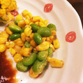 bb☆'s cooksnap of when they made 簡単♪コーンと枝豆のバター醤油炒め♪.
