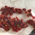 kinako10's cooksnap of when they made 天日干しだけ♪セミドライトマトの作り方.