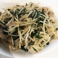 taruo25's cooksnap of when they made ポン酢でアッサリ☆豚バラのニラもやし炒め.