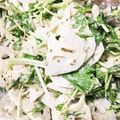 ｱﾋﾙ's cooksnap of when they made レンコンと水菜のシャキシャキサラダ.