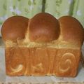 nyangomama's cooksnap of when they made 生クリーム食パン.