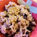 み＊か＊ん's cooksnap of when they made 簡単炊飯器赤飯.