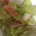 ma___111's cooksnap of when they made 超簡単★レタスとカニカマのサラダ.