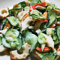 ひとみぅ's cooksnap of when they made きゅうりとカニカマとちくわのゴママヨあえ.