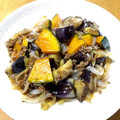 honomamR's cooksnap of when they made めんつゆで茄子&かぼちゃ&挽肉の甘酢炒め.