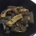 yokko777's cooksnap of when they made こんにゃくとお揚げさんのピリ辛炒め.