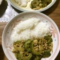ethnic0229's cooksnap of when they made 柚子胡椒+カレー粉でゴーヤのキーマカレー.