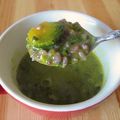 akitanman's cooksnap of when they made かぼちゃの皮で！かぼちゃリゾット.
