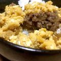 slgirl's cooksnap of when they made そぼろ丼.