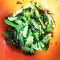 skyms_'s cooksnap of when they made レンジで簡単♫小松菜のナムル.