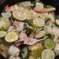ジュリモだいすき's cooksnap of when they made 疲れた体に！さっぱり簡単すだち鍋.