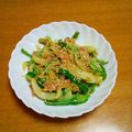 55才のおじさん's cooksnap of when they made ピーマン玉ねぎベーコンおかかマヨ炒め.