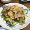 hal-pi's cooksnap of when they made 焼きさんま★ピリ辛ねぎソースで。.