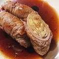 東洋の魔女's cooksnap of when they made お弁当に！みょうがの豚肉巻き.