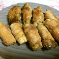 ☆Rokko☆'s cooksnap of when they made ☆白ネギの豚肉巻き照り焼き☆.