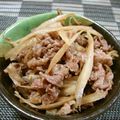 もりはん's cooksnap of when they made 1つで3度美味しいゴボウしぐれ煮ご飯.