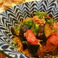 のりてぃｓｘ's cooksnap of when they made なすとトマトのにんにくじゃこ炒め.