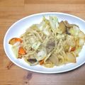 lalalamgm's cooksnap of when they made かぶの甘味噌焼きうどん.