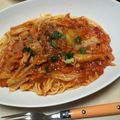 やなピー's cooksnap of when they made 旨～い✿キムチとベーコンのアラビアータ.
