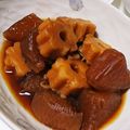 minecochan's cooksnap of when they made 大根の煮物⭐️ちくわぶ入り.