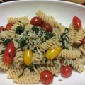 あぼかどんぶり's cooksnap of when they made しらす＆大葉＆トマトの冷製パスタ♪.