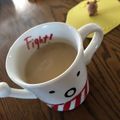 fukuphone's cooksnap of when they made ホッと一息☆ほうじ茶ラテ.