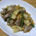 あゆみちゃん☻'s cooksnap of when they made ☆鶏もも肉ジャガイモのコンソメガーリック.