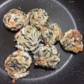 まさやん＊'s cooksnap of when they made 離乳食☆超簡単豆腐ハンバーグひじき入り.