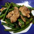 エビビンバ's cooksnap of when they made 夏に！ピリッ　いんげんと鶏肉の豆板醤炒め.